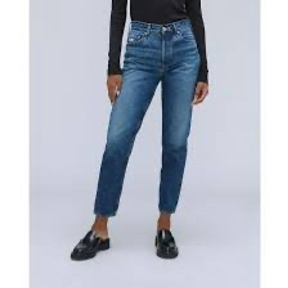 Everlane Hourglass Jean Straight Leg Plus Size Dark Wash